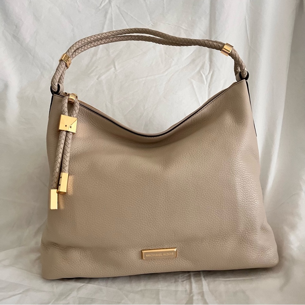 Michael Kors collection pebble leather shoulder bag